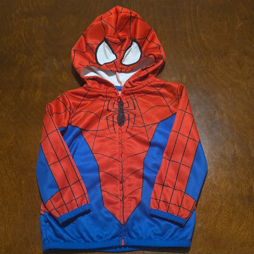 Jumping Beans Red and Blue Spider Hoodie